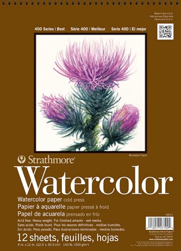 Strathmore 400 Series Watercolor Pad 140lb